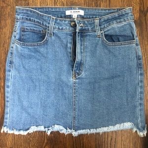 O2 Denim Skirt